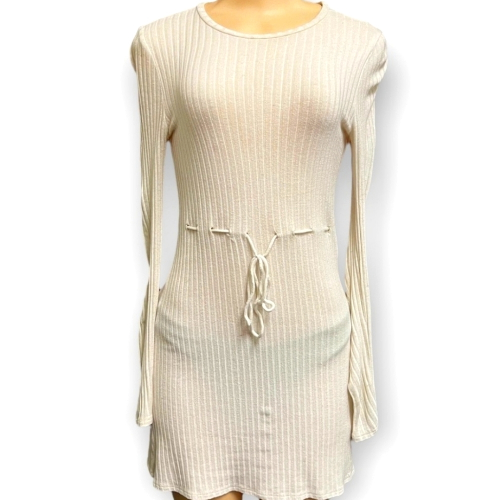 Reformation Knit Dress in Ivory